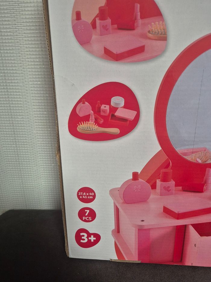 Ma Coiffeuse en Bois +Accessoires - photo numéro 3