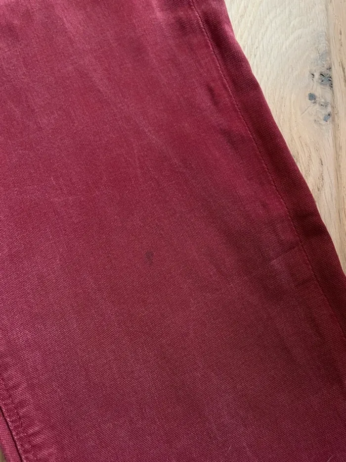 Pantalon bordeaux - Esprit - 40 - photo numéro 7