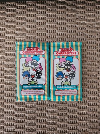 Cartes sanrio characters McDonald's