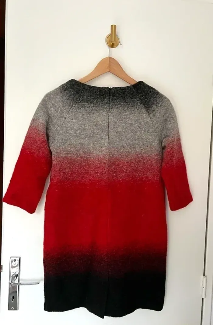 Robe en laine chaude et doublée Mango taille S 36 - photo numéro 3