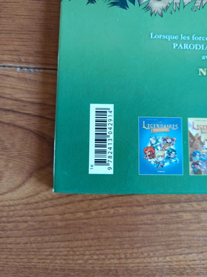 BD les légendaires parodia - photo numéro 3