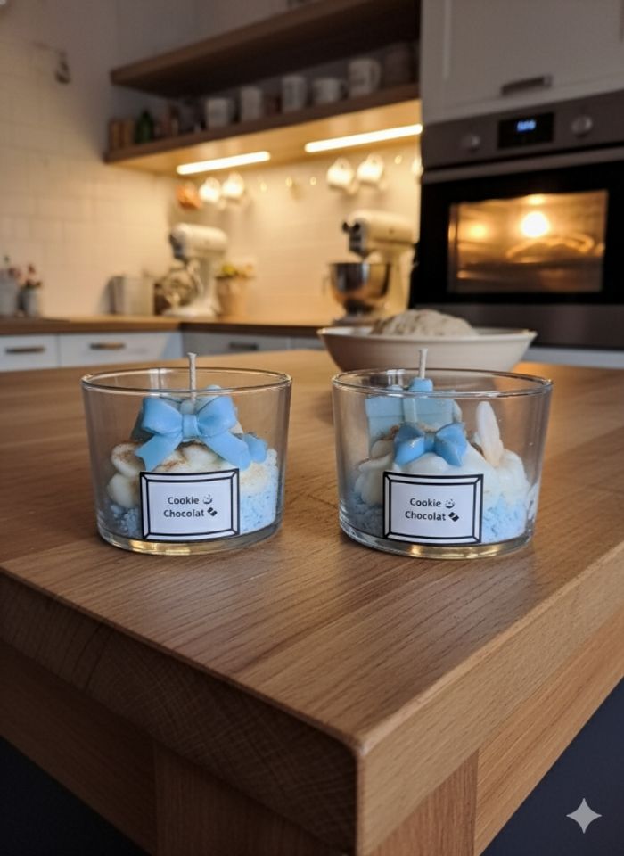 Bougie parfumée Cookie Chocolat