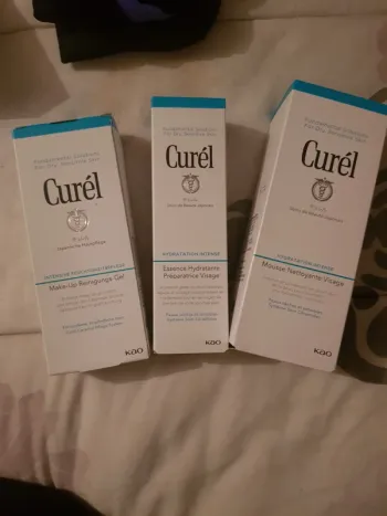 Routine beauté Curél neuve