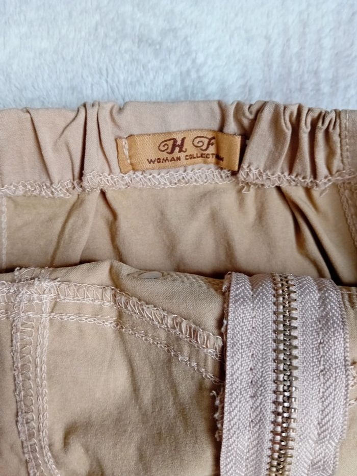 Robe Bustier Mini S/36 Beige - photo numéro 2