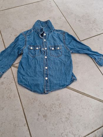 Chemise en jeans
