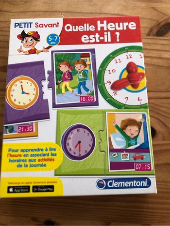 Jeux pour apprendre l’heure