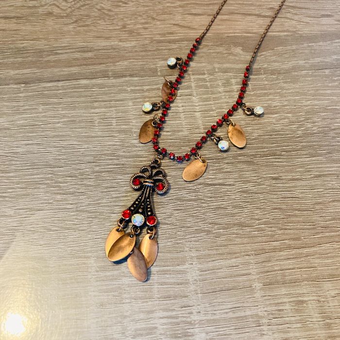 Collier vintage | marron 🌿