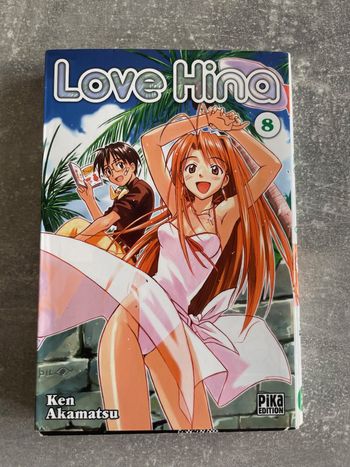 Manga Love Hina, tome 8 en français.