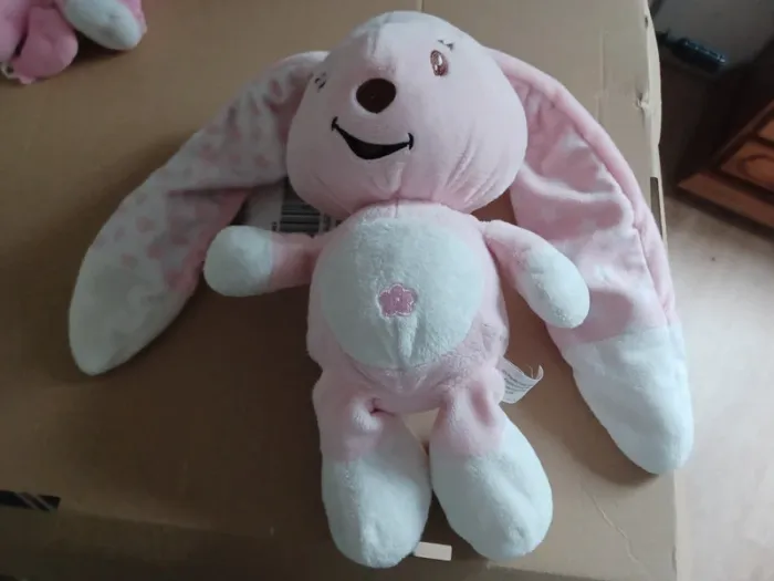 Doudou lapin 30 cm - photo numéro 2