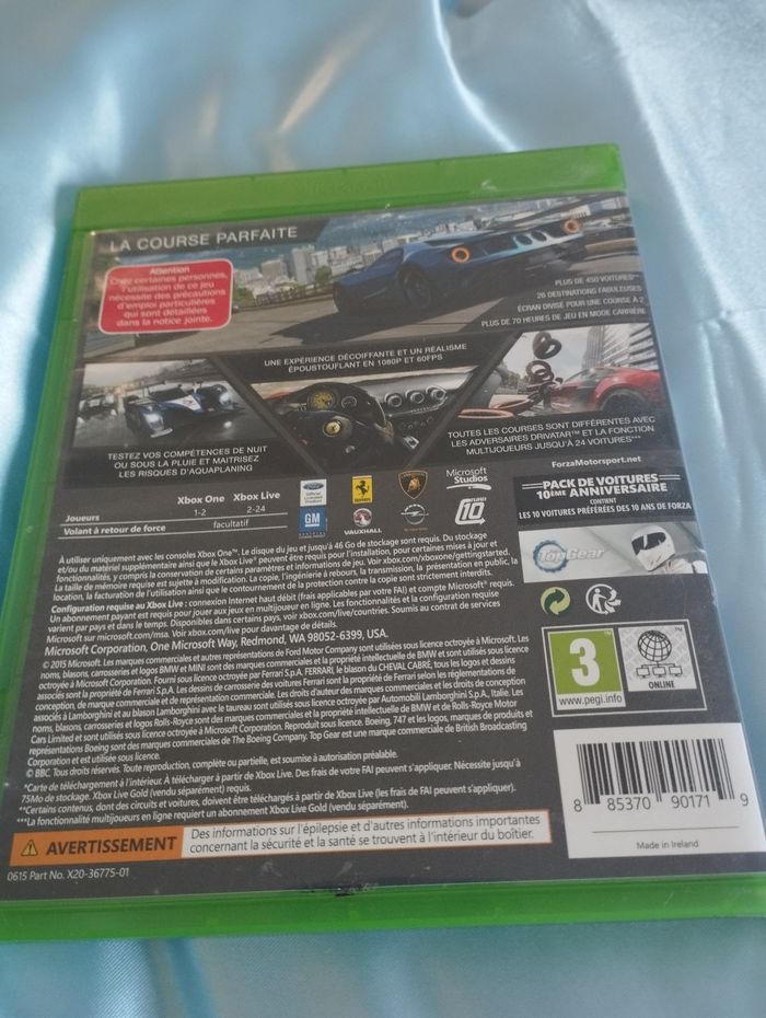 Jeu Xbox one forza mot sport 6 - photo numéro 3