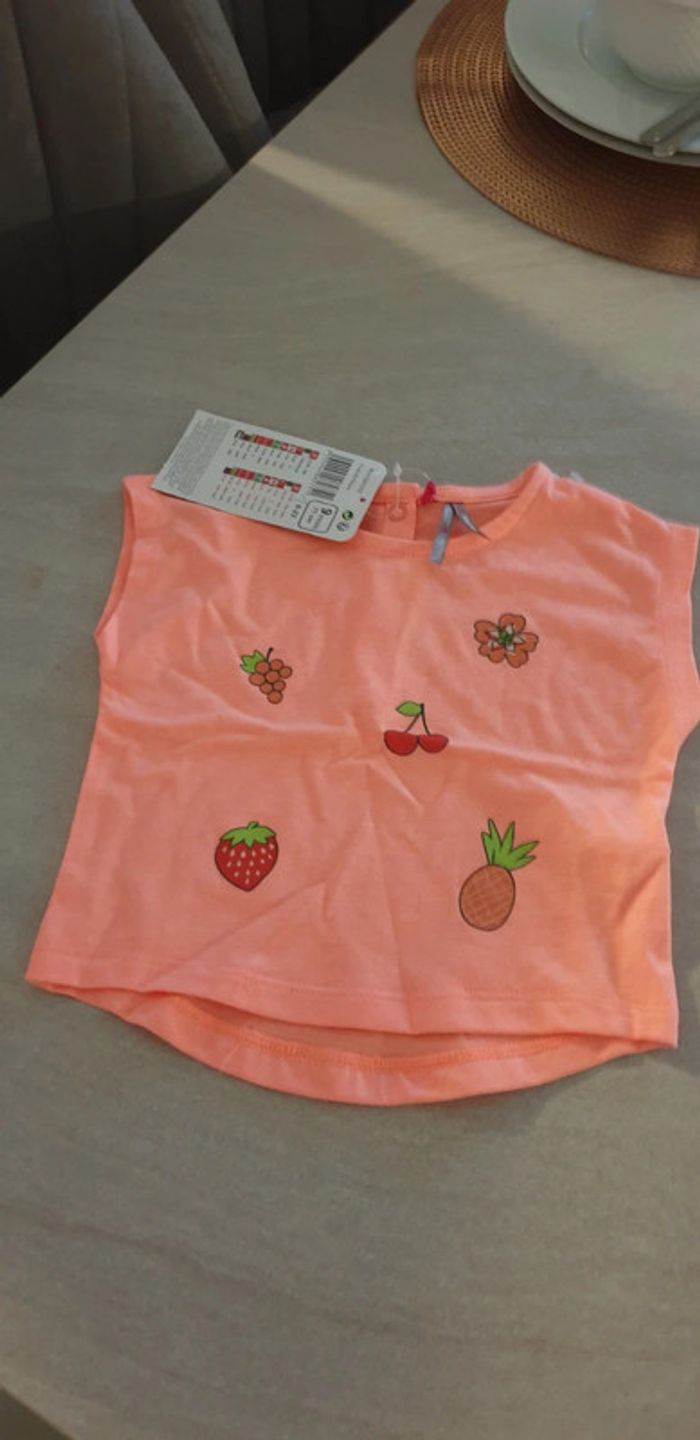T shirt orchestra bebe fille 9mois