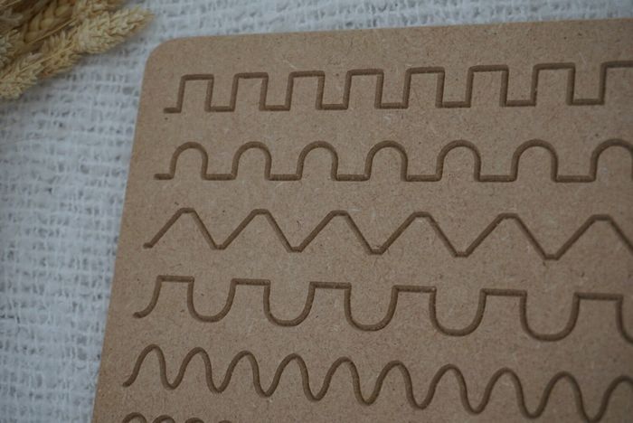 Planche de traçage réversible : Lignes et graphismes de 0 à 9 - photo numéro 5