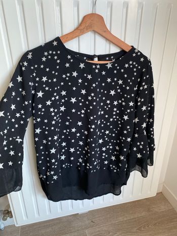 Blouse noir et blanc  TS