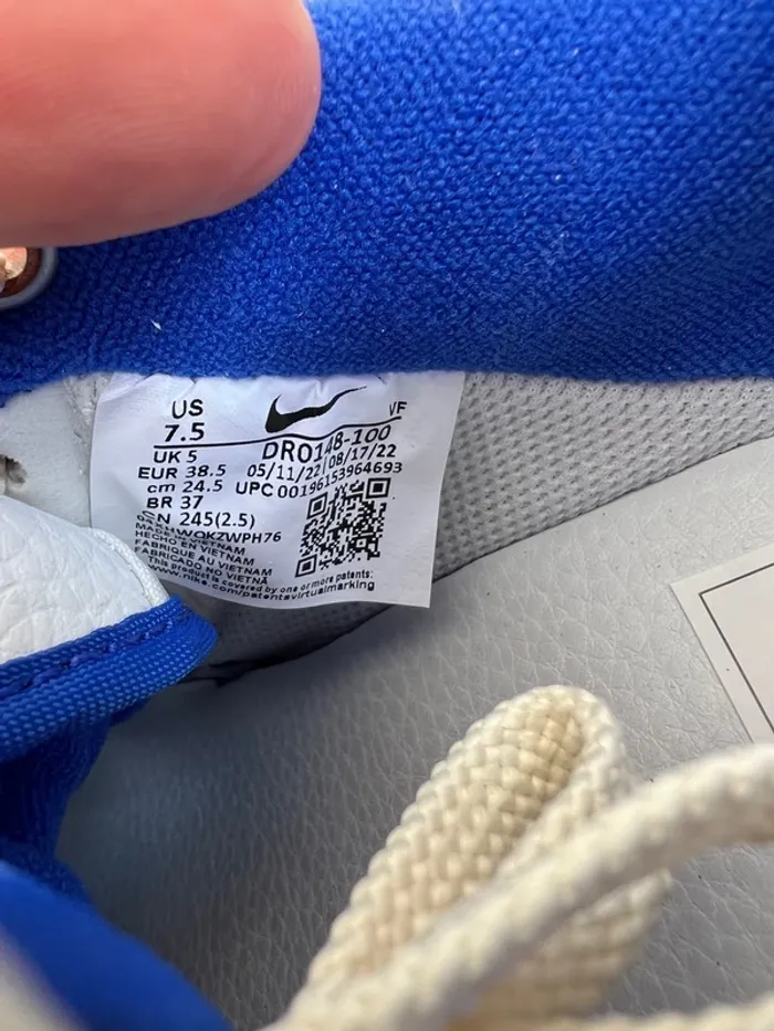 Nike air force 1 knicks neuves - photo numéro 7