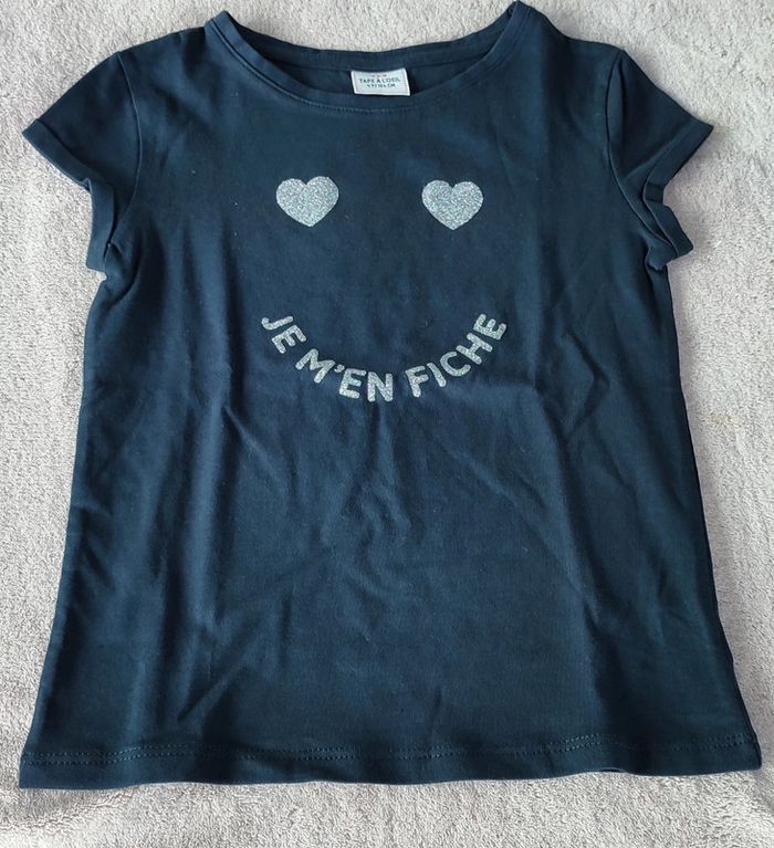 Haut manche courte tape à l'oeil 4 ans