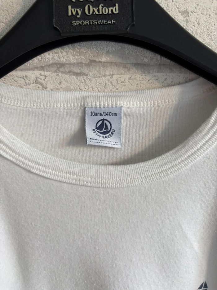 Tee shirt petit bateau taille 10 ans - photo numéro 3