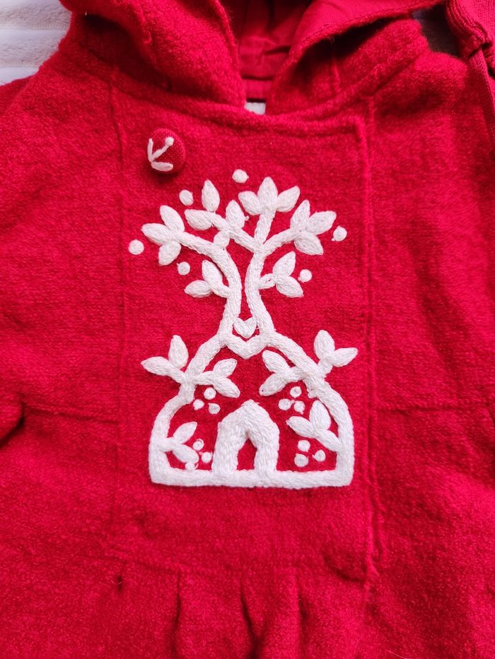 Manteau DPAM en laine + bonnet assorti – 1 an 🎄❤️ - photo numéro 2