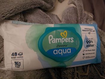 1 lot de 20 lingettes pampers harmonie aqua 