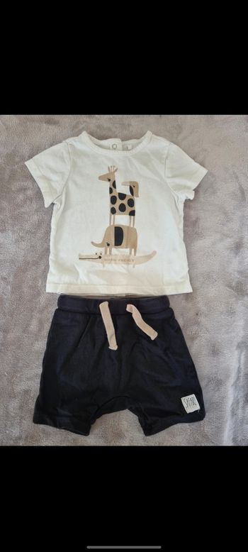 Ensemble short & tee shirt