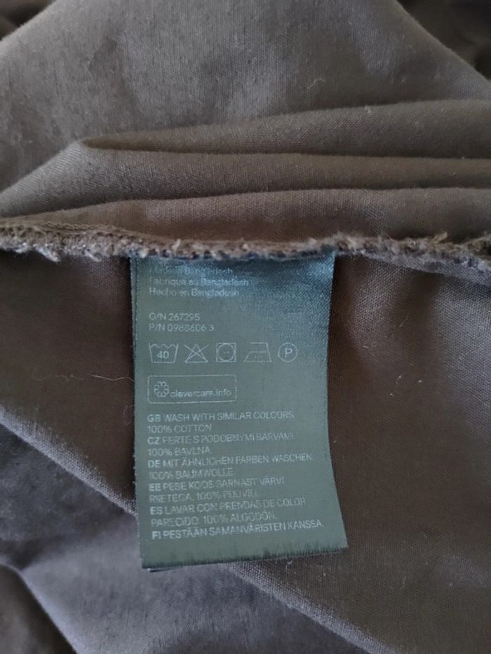 H&M robe droite marron L - photo numéro 4