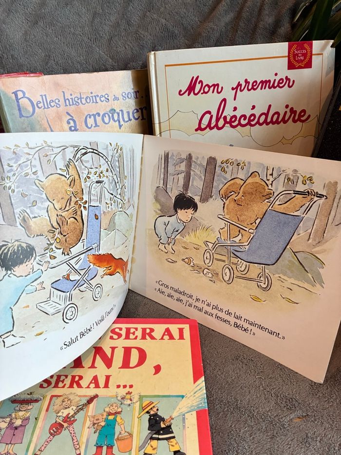 Lot livres enfant vintage histoires - photo numéro 8