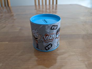 Tirelire métal The Loud House Nickelodeon