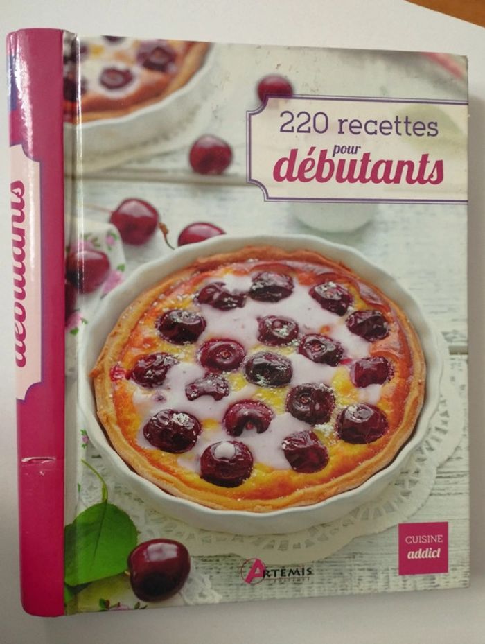 Livres de 220 recettes pour débutant