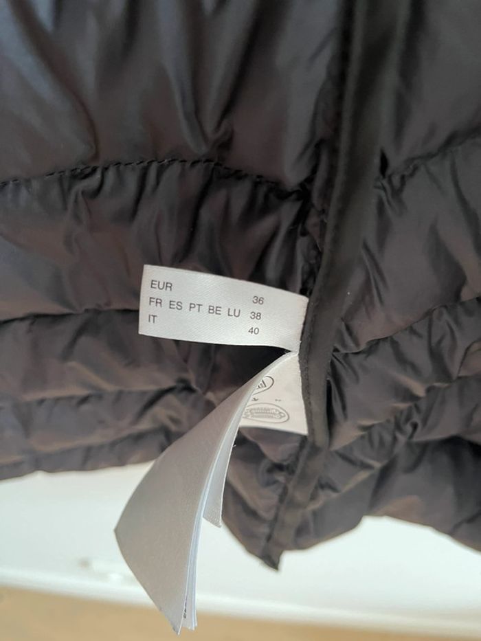 Doudoune mi saison vert foncé femme taille 38 neuve - photo numéro 4