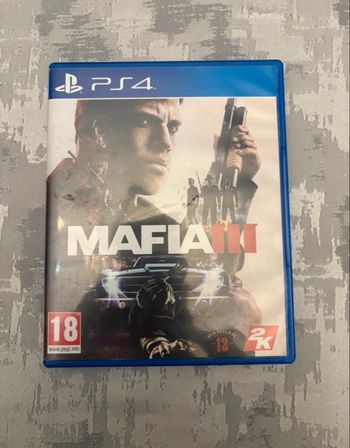Jeu PS4 – Mafia 3 – PEGI 18 – TBE