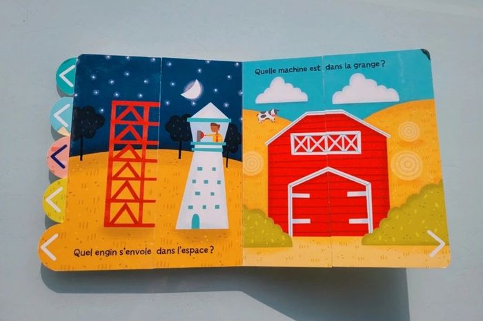 Mon livre surprise 🛩 Les transports 🚗 avec tirettes - photo numéro 12