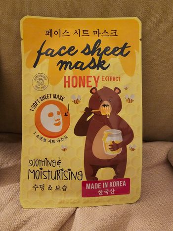Face Sheet Mask – Honey Extract