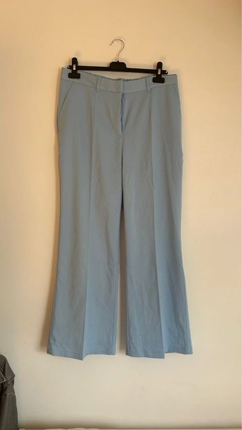 Pantalon droit bleu