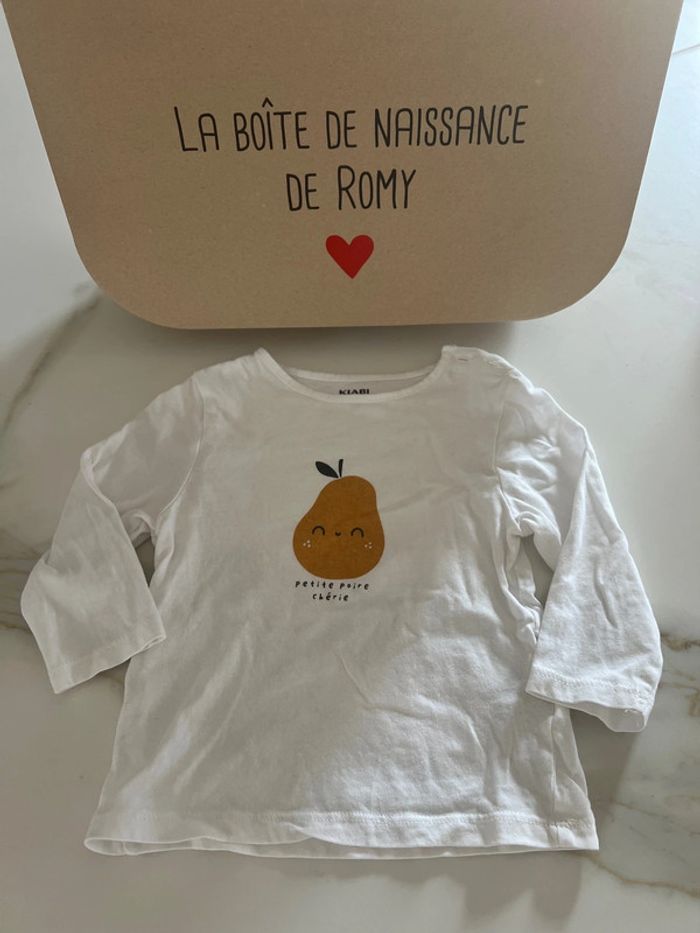 Teeshirt manches longues 12 mois kiabi