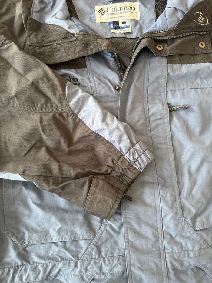 Veste Columbia Interchange grise/bleue – Taille L homme – Outdoor technique - photo numéro 8