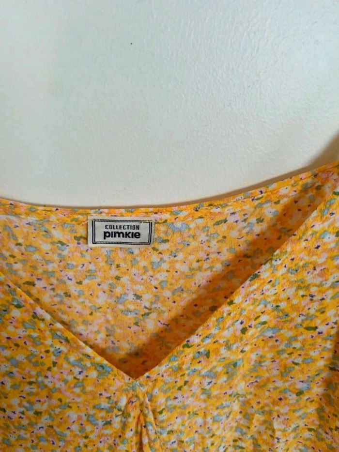C31 robe jaune Pinkie 40 - photo numéro 3