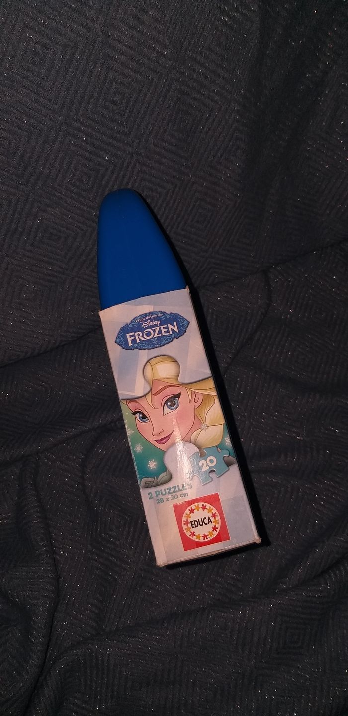 🧩 Lot de 2 puzzles 20 pièces " Reine des neiges " - photo numéro 5