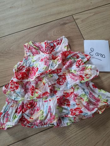 Tunique été colorée 2 ans fille