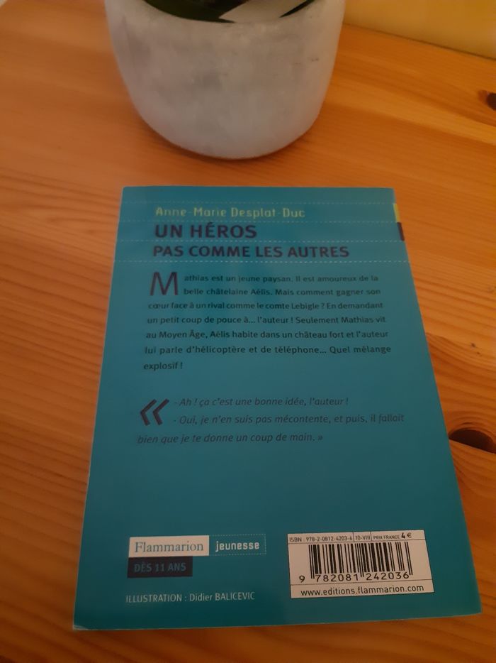 Livre un héros pas comme les autres Anne-Marie Desplat-Duc - photo numéro 2