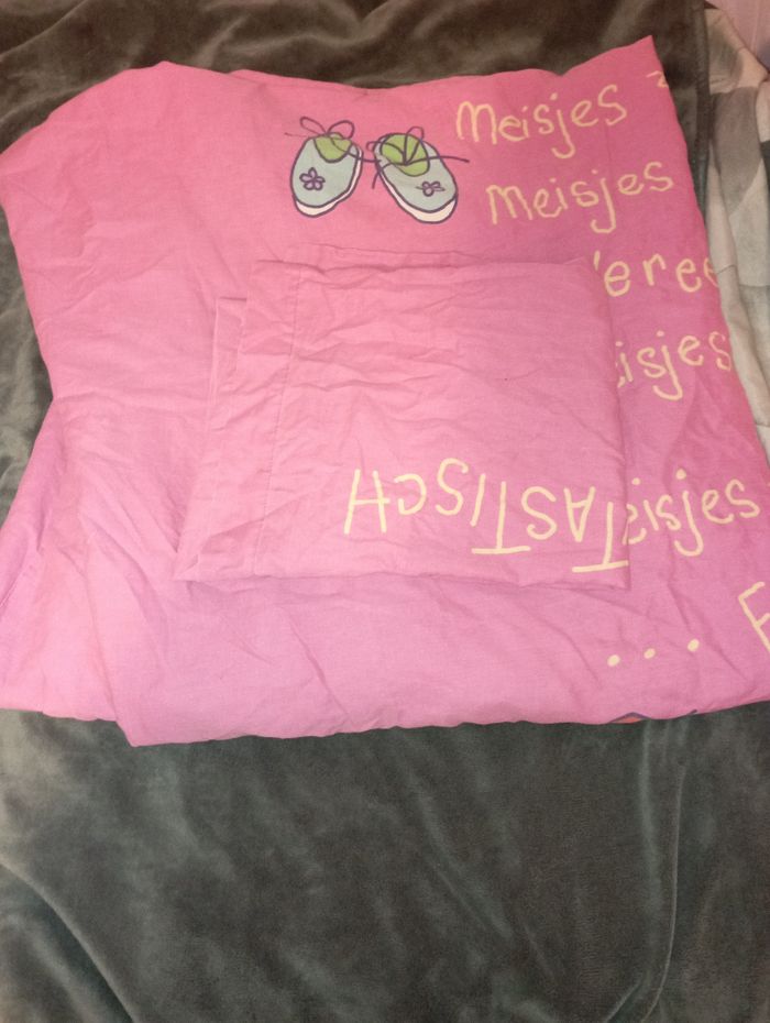 Couette et taie d'oreiller