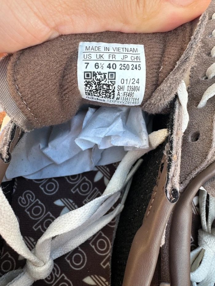 Originais Adidas Handball Spezial Marron Taille 42 - photo numéro 2