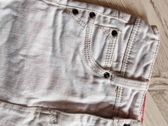 Jupe jean blanc 4 ans - photo numéro 2