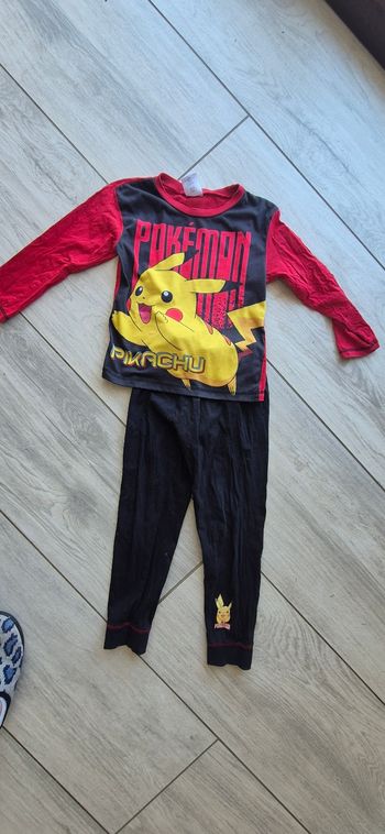 Pyjama garçon 5 ans pokemon