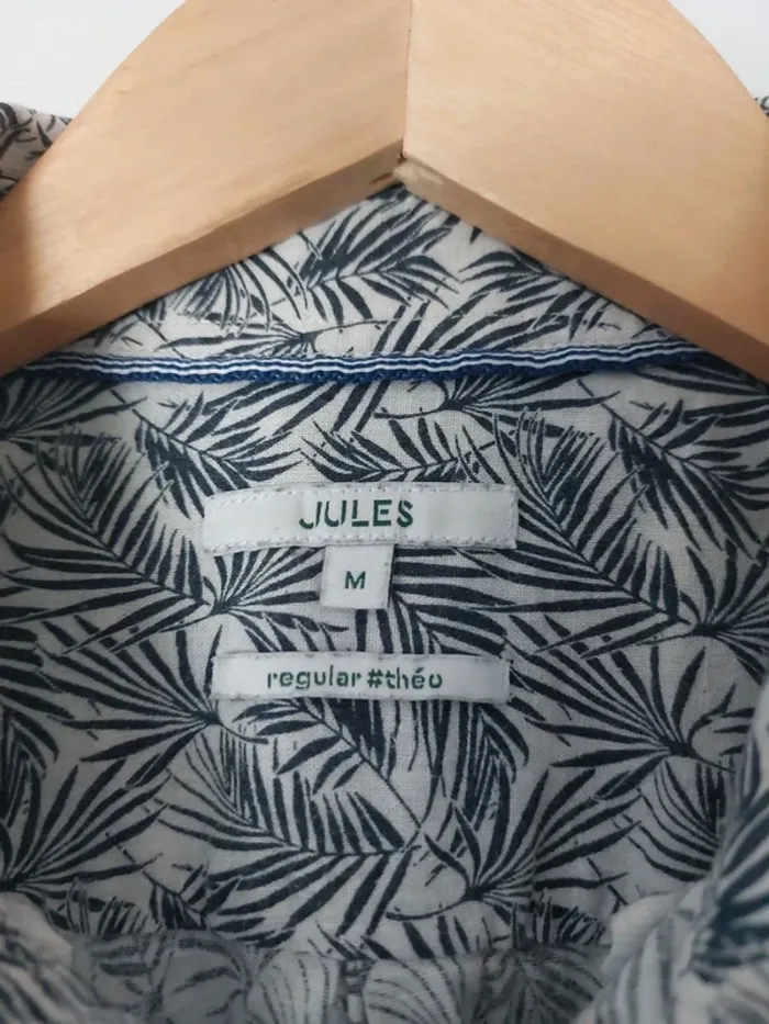 Chemise manches courtes en lin taille M - photo numéro 2