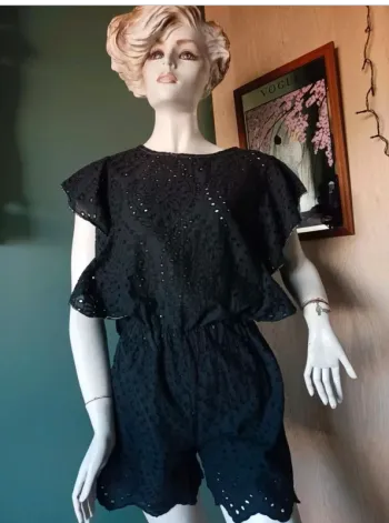 Combishort noir 36