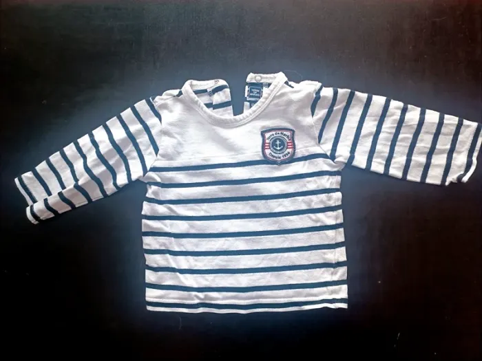 Lot t shirt manches longues 6 mois
