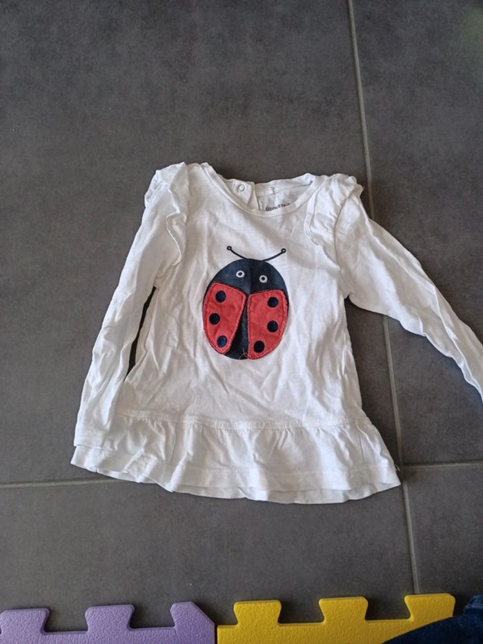 Lot tee shirts manches longues, 24 mois - photo numéro 4
