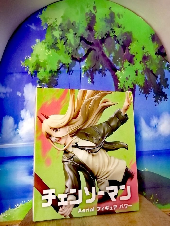 Power Figurine Chainsaw Man Aerial Objet de Collection Manga Statue - photo numéro 3