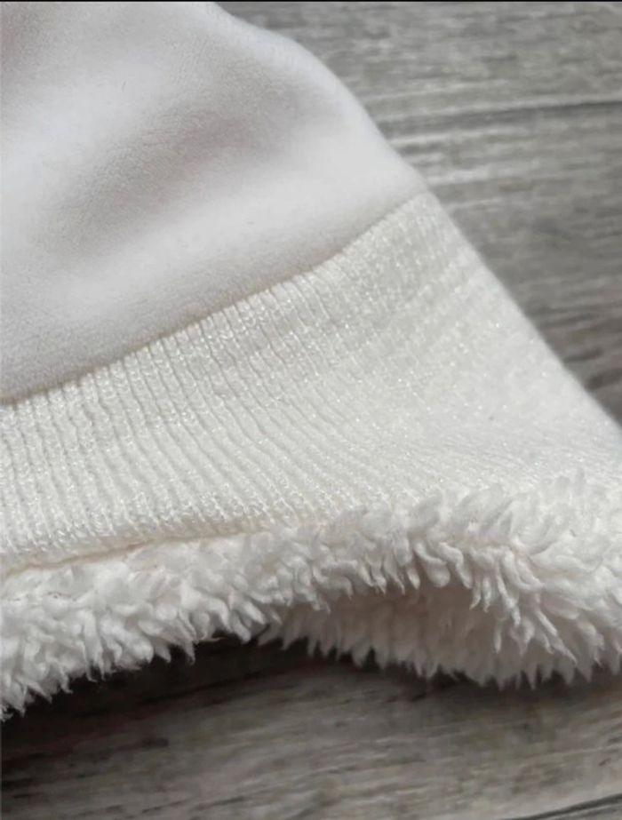 Bonnet cache oreilles avec pompom Obaibi 12 mois - photo numéro 3