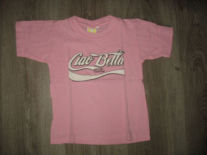 TEE SHIRT MC ROSE CLAIR FILLE "PRINT.MEL" - 3 / 4 ANS - n°02 - photo numéro 2