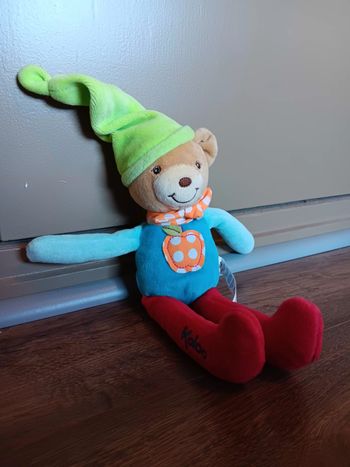 Peluche doudou Kaloo- super état- multicolor